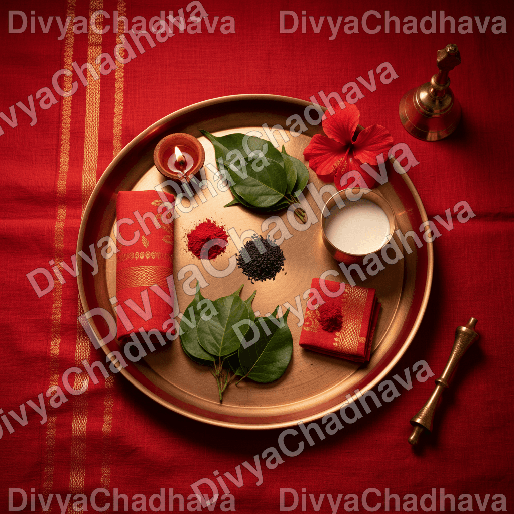 Saptshati Path aur Nav Chandi Havan Sampoorna Thali