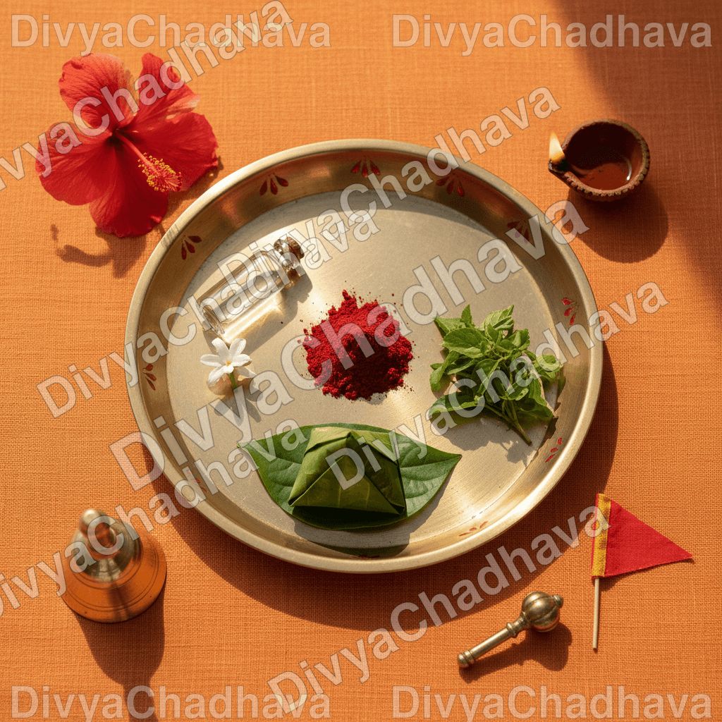 Panchmukhi Sindoor-Chola Arpan