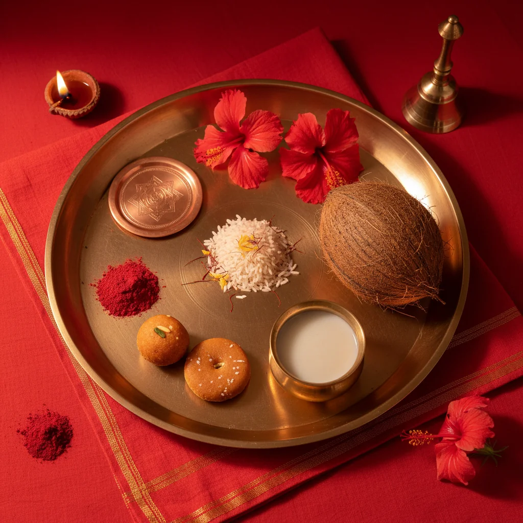 Devi Yantra Sankalp Thali