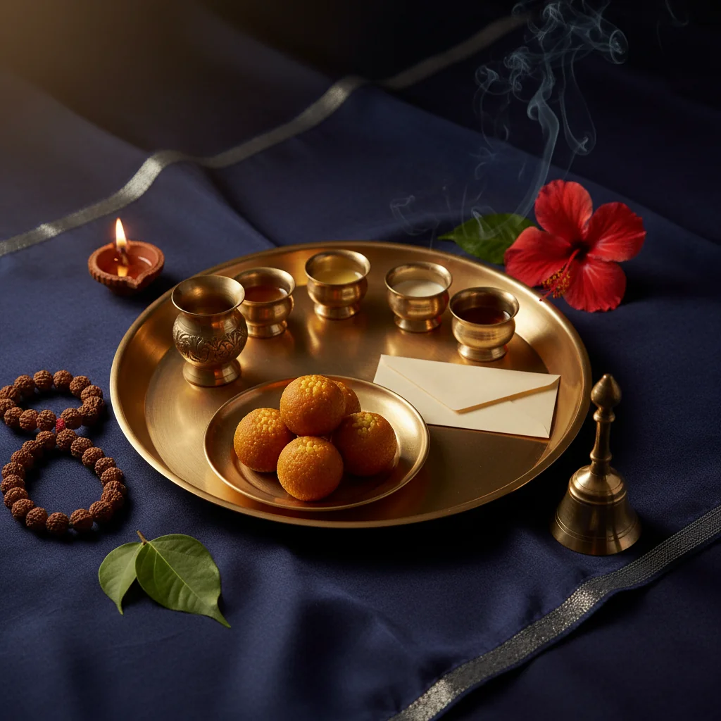 Doodh-Panchamrit Thali