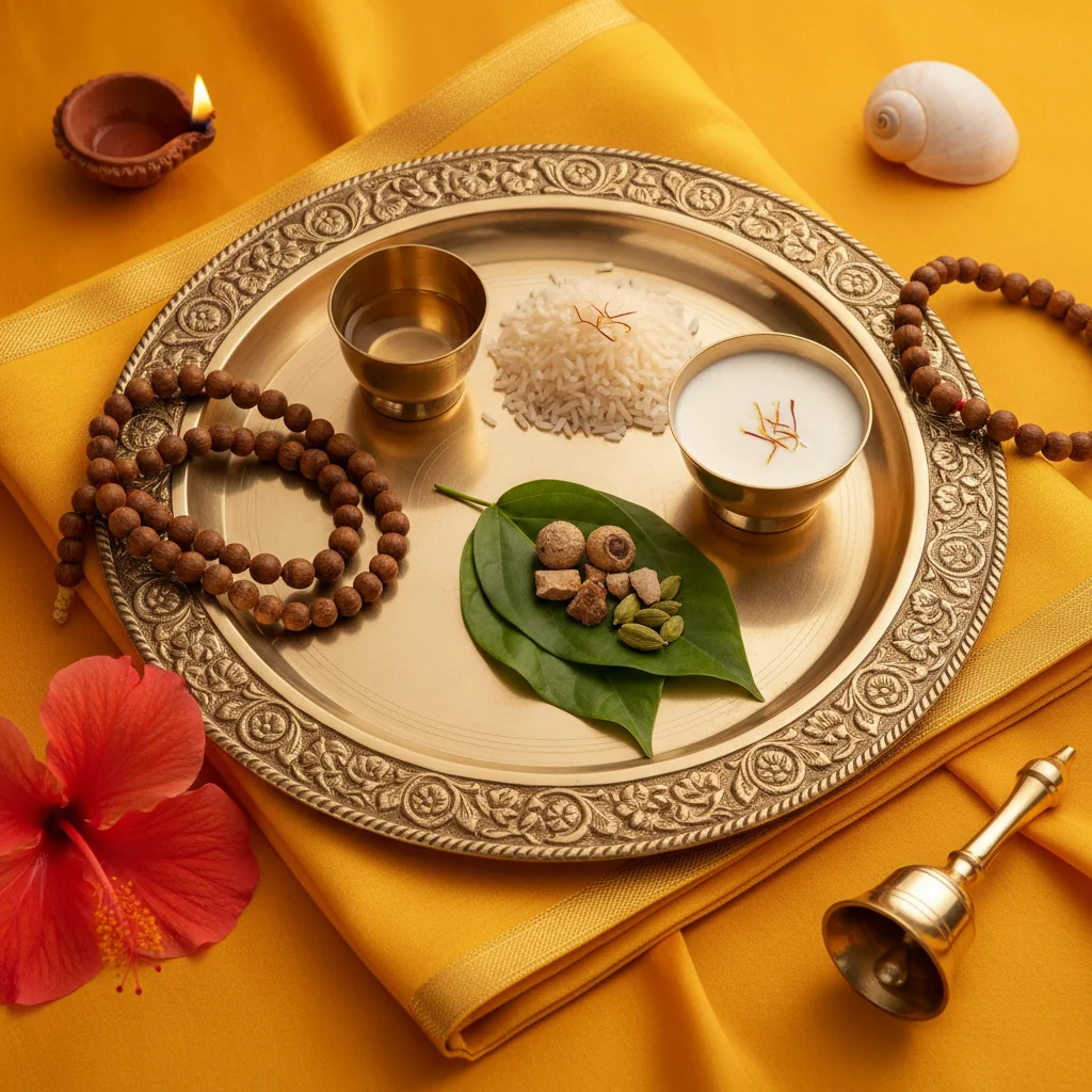 Bhima-Vrata Charanamrit Thali