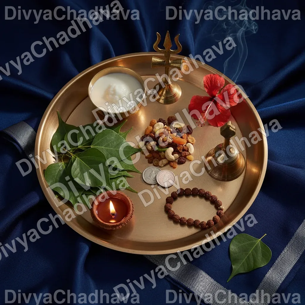Trishul Archana Thali
