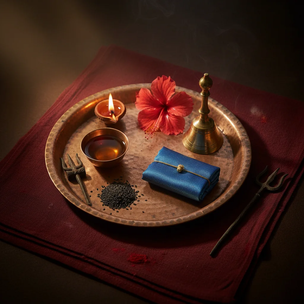 Rahu Shanti Bhairav Thali