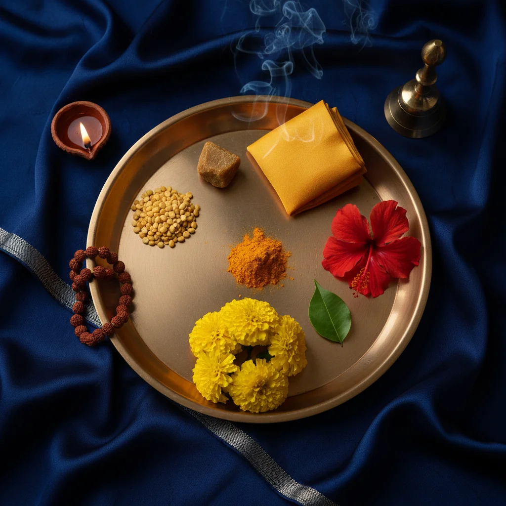 Pili Pooja Thali