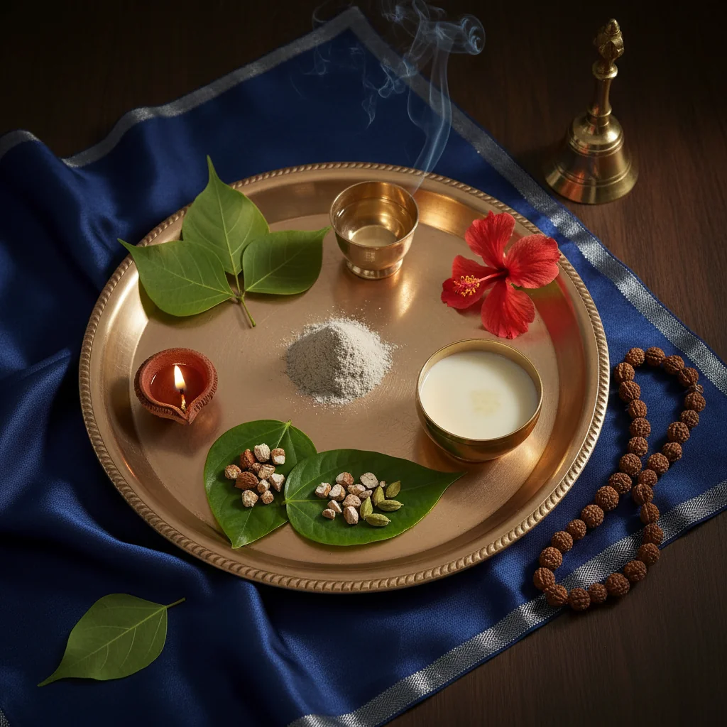 Sampoorna Pandava-Kedar Maha Rudrabhishek Thali